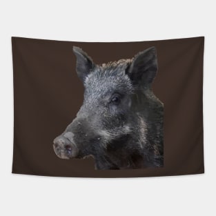 Wild Boar Vector Zodiac Animal Cut Out Tapestry