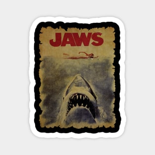 vintage Jaws Magnet