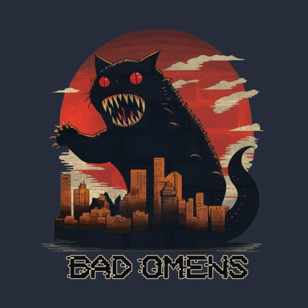 bad omens by Bike Ilustrada