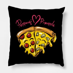 Pineapple Loves Pepperonic Pizza Slices Pillow