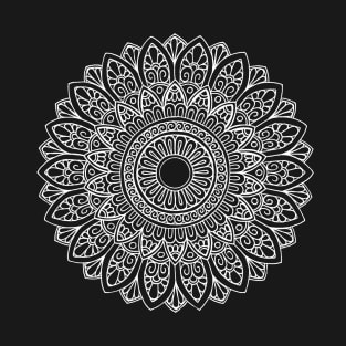 Mandala (white) T-Shirt