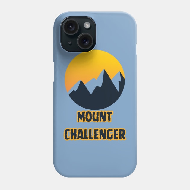 Mount Challenger Phone Case by Canada Cities