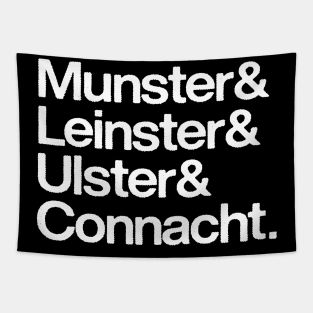 Irish Provinces Names List Tapestry