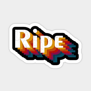 retro vintage Ripe Magnet