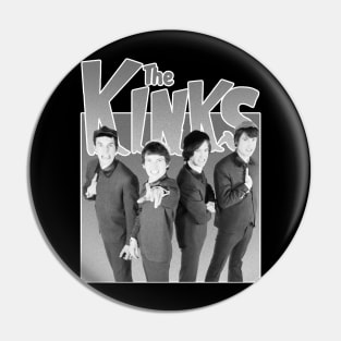 The Kinks // 60s Music Vintage Style // Pin