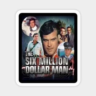 Six Million Dollar Man Lee Majors 70s Tv Magnet