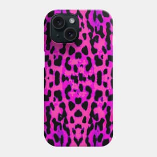 black and pink Phone Case