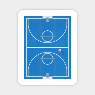 Basketball Court Magnet