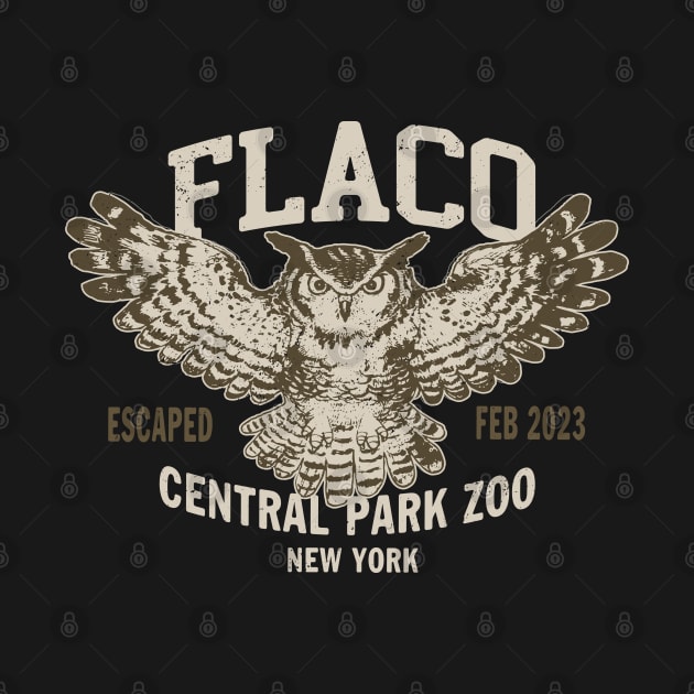 FLACO New York Owl 2 by Buck Tee Original by Buck Tee