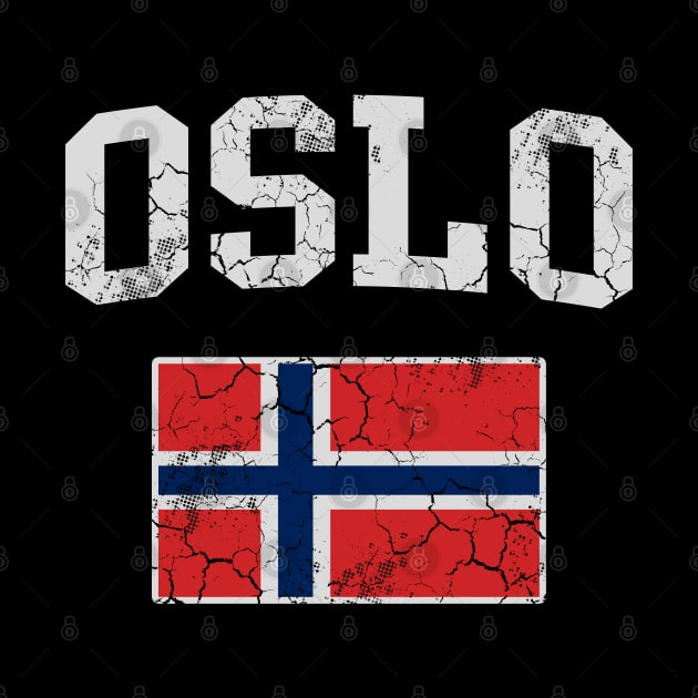 Oslo Norway Flag Norwegian Norge by E