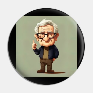 Noam Chomsky Pin