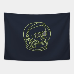 Astronaut Skull of Space Tapestry