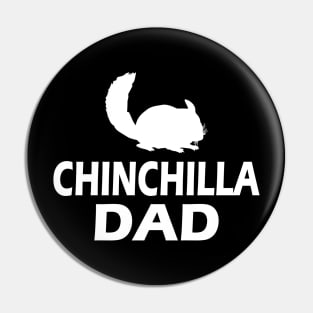 Chinchilla Dad Pin