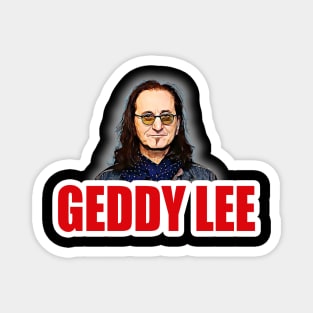 Rush's Geddy Lee Magnet