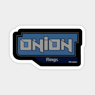 Onion Rings Clean Logo Kings Island Magnet