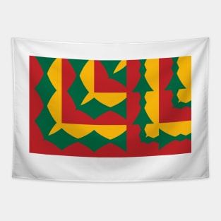 Flag of Lithuania pattern Tapestry