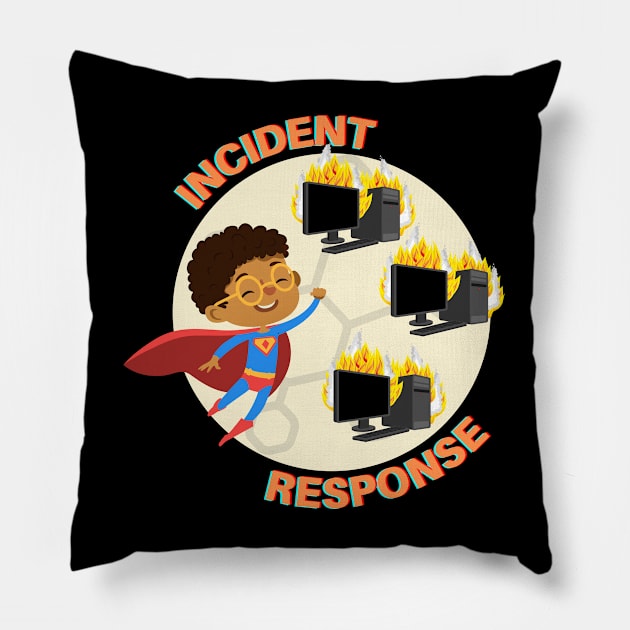 Incident Response - Putting Out Fires Pillow by DFIR Diva