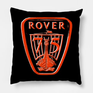 Rover 75 classic car logo red/white Pillow