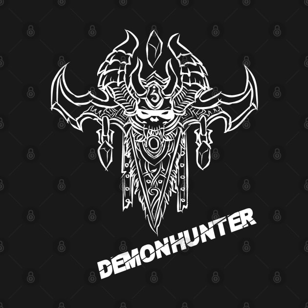 Demonhunter Crest (White) by DeLyss-Iouz