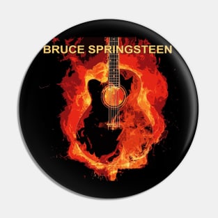 Bossing It Up Bruce's Greatest Hits Pin