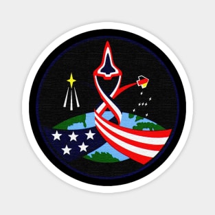 Black Panther Art - NASA Space Badge 129 Magnet