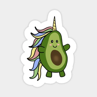 Cute Unicorn Avocado Lover Magnet