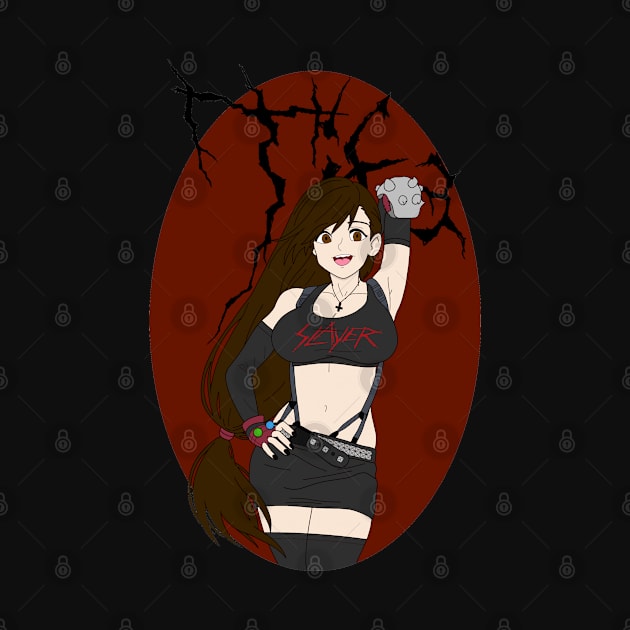 Heavy Metal Tifa by knightwatchpublishing