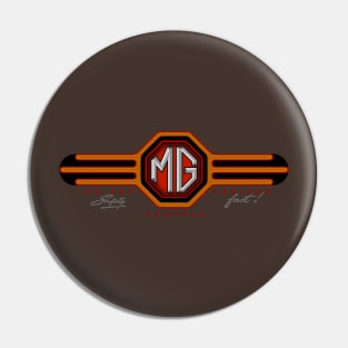 MG cars England Pin