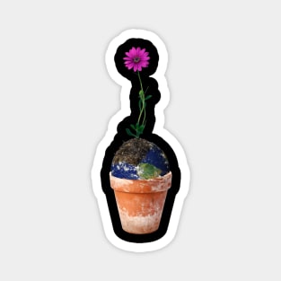 Flower World Magnet