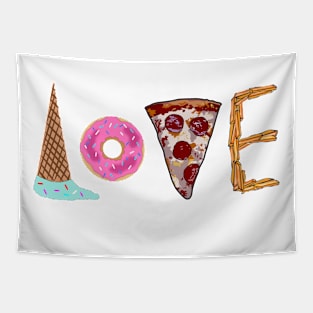 Food Is My Love Tapestry