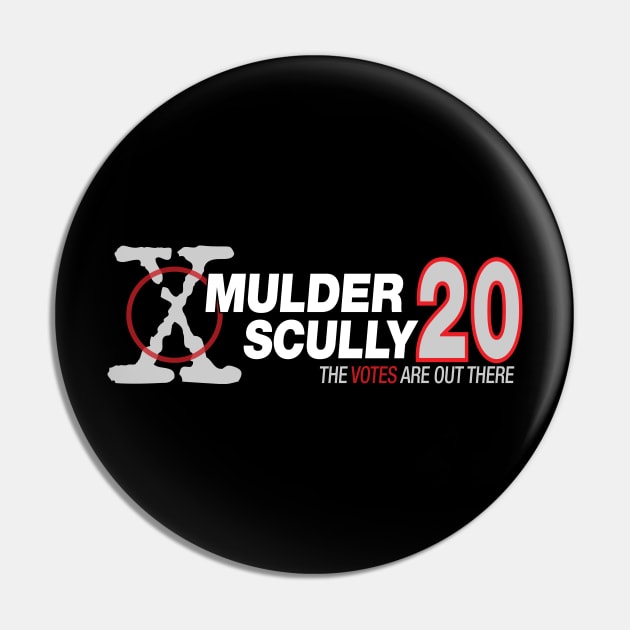 Mulder / Scully 2020 Pin by rexraygun