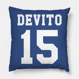 jersey cutlets devito Pillow