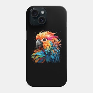 Parakeet Rainbow Phone Case