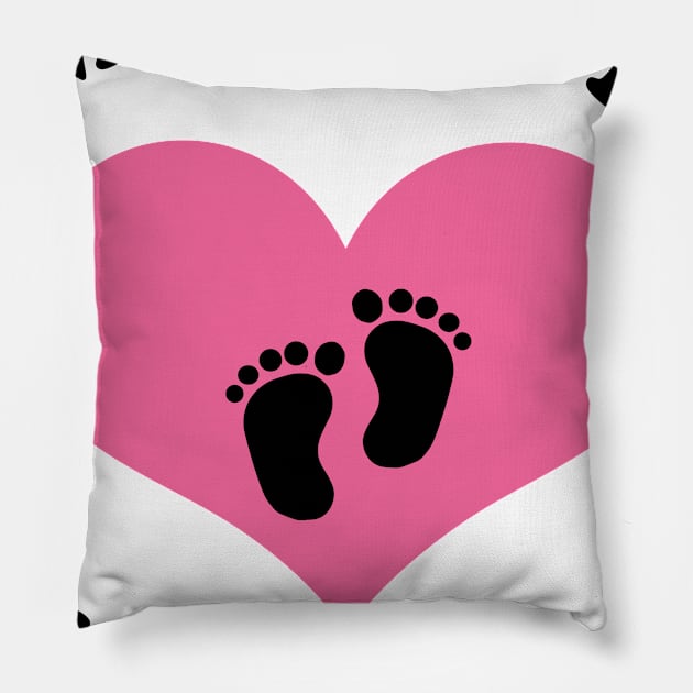 FIRST MOTHERS DAY Pillow by DESIGNSDREAM