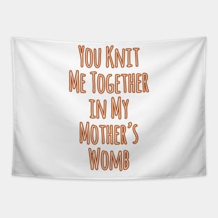 In My Mother's Womb - Onesies for Babies - Onesie Designs Tapestry