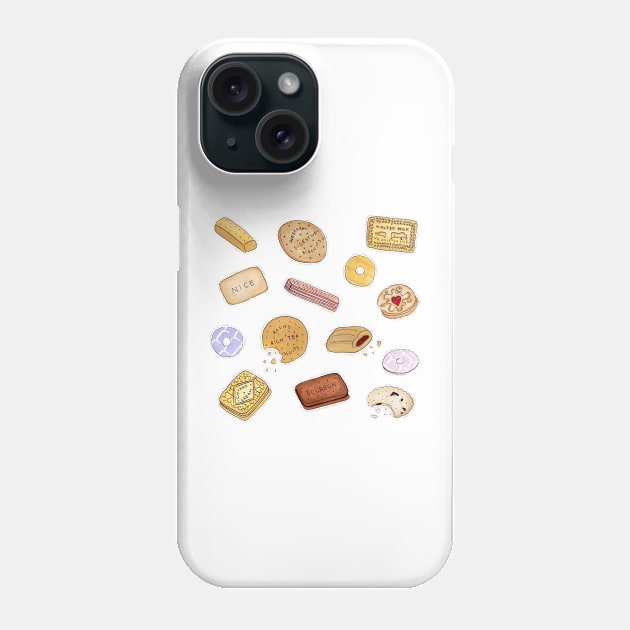 british biscuits Phone Case by osnapitzami