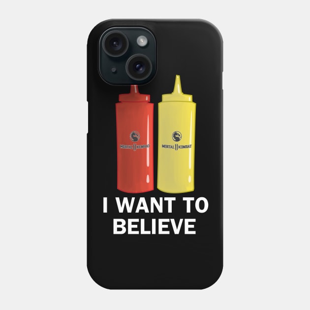 Ketchup & Mustard Phone Case by Spiral-Squid