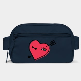 Flirting Heart Valentine Humor Funny Love Bag