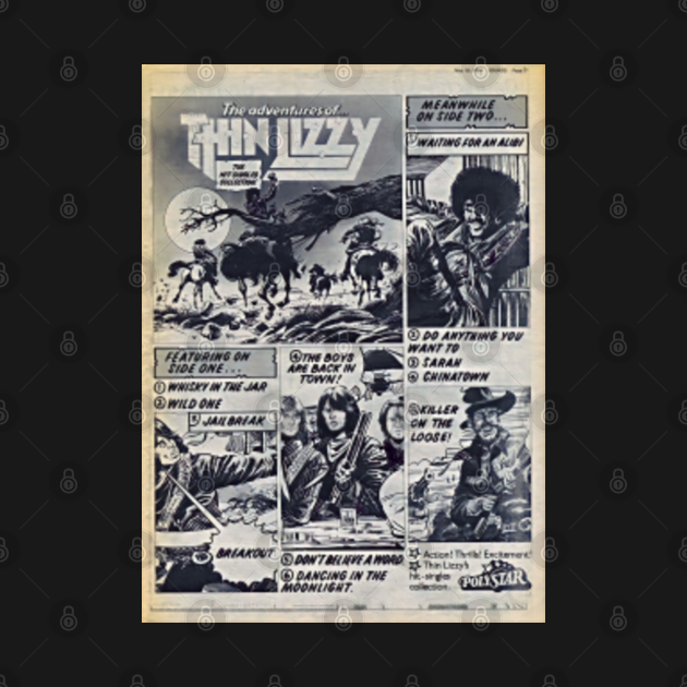 Disover THN lizzy - Thin Lizzy - T-Shirt