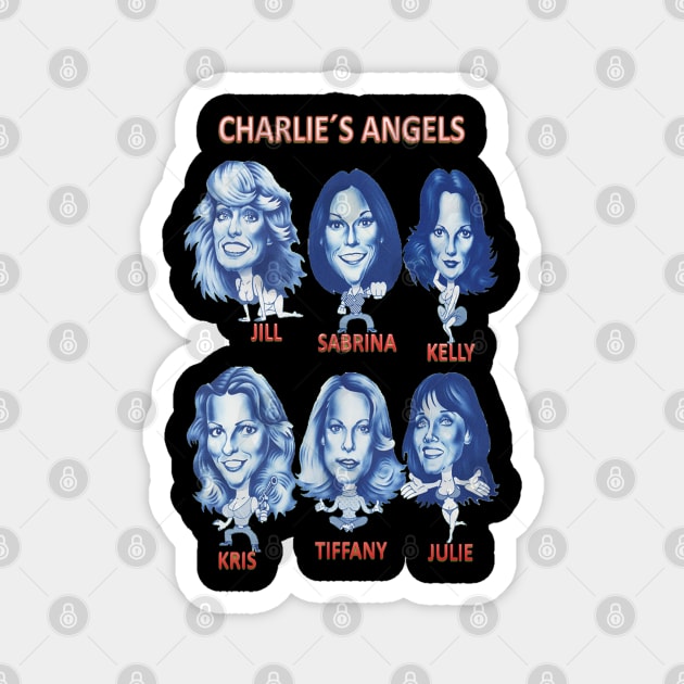 Charlies angels Magnet by fonchi76