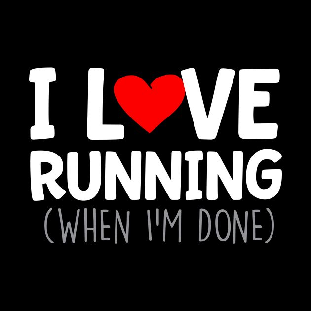 I Love Running by thingsandthings