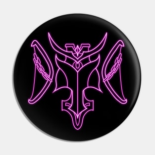 Neon Andromeda Pin