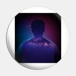 people portrait space Pin