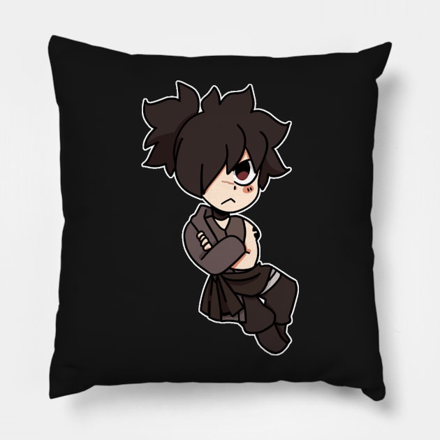 Chibi Rogue Pillow by Dragnoodles