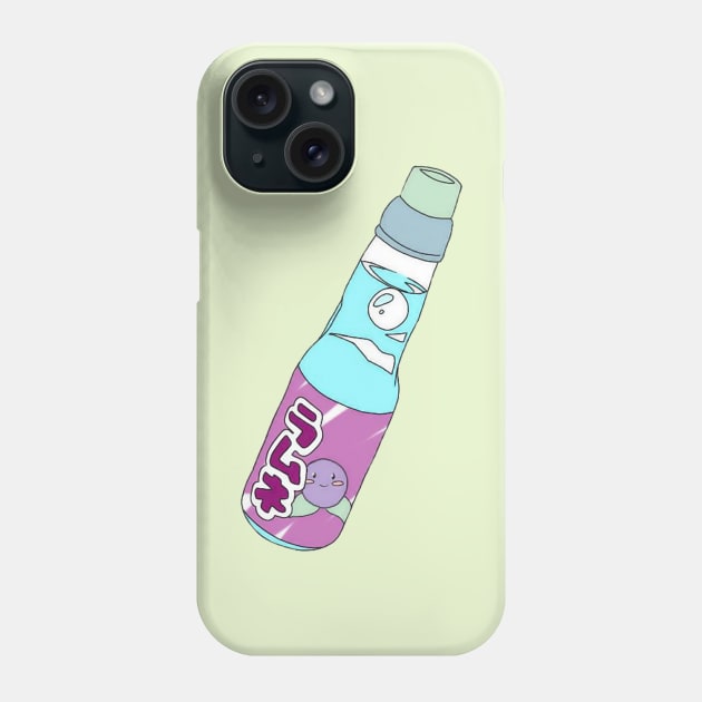 Kawaii Blueberry Soda Drink Phone Case by PeachPantone