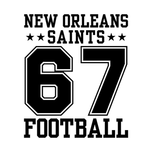 New Orleans Football 1967 Edition Vintage 2 T-Shirt