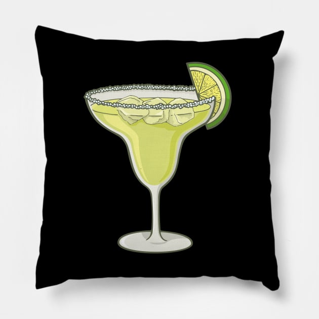 Margarita Cocktail Pillow by sifis