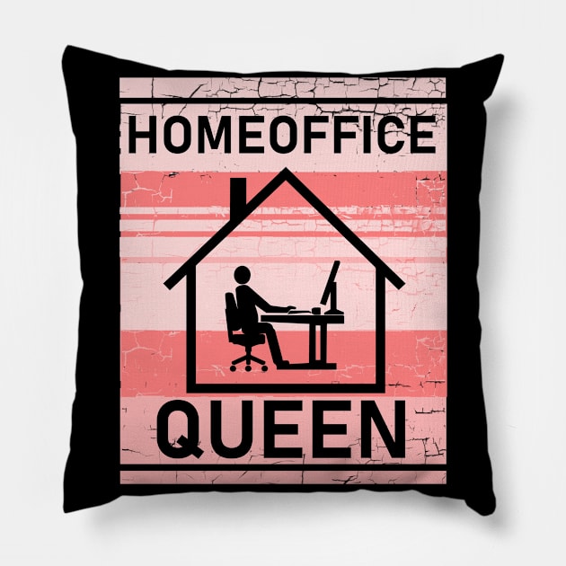 Home Office Queen Pillow by Imutobi