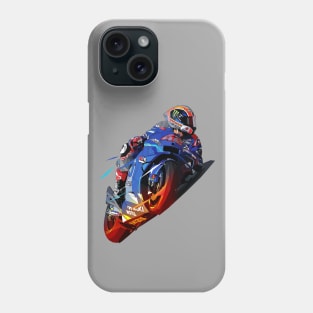 Alex Rins Low Poly Phone Case