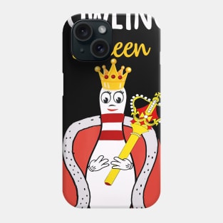 Bowling Queen Funny T shirt For Bowling Lovers Phone Case